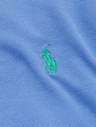 Polo Ralph Lauren - Slim-Fit Cotton-Piqué Polo - Blue