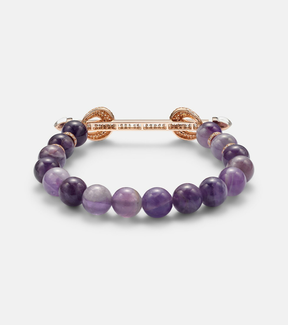 Ananya Chakra 18kt rose gold bracelet with gemstones