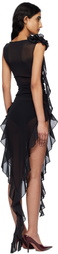 Fancì Club Black 'The Obsession' Midi Dress