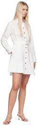 Proenza Schouler White Viola Minidress