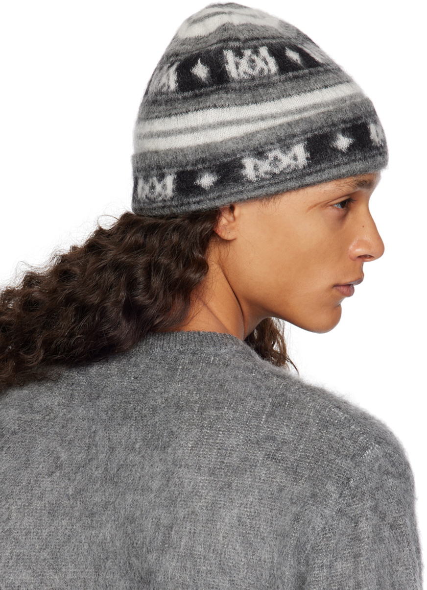 AMIRI Gray MA Beanie Amiri