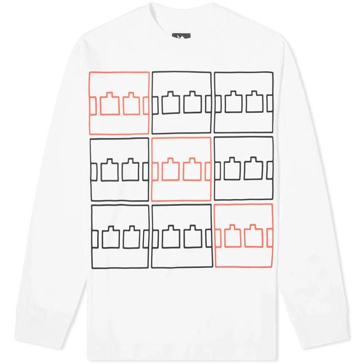 Photo: The Trilogy Tapes Multi Logo Long Sleeve Tee