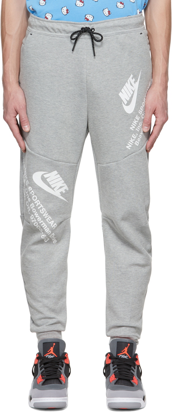 Nike Gray Tech Fleece Pants Nike