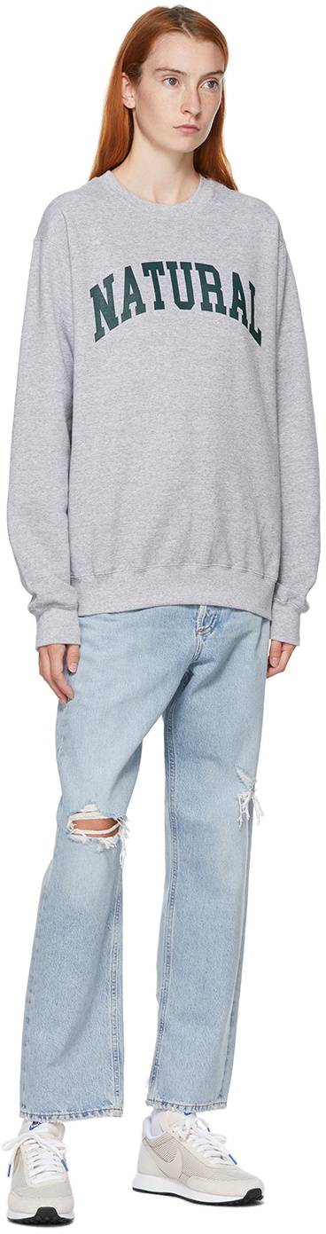 Museum of Peace & Quiet Grey 'Natural' Sweatshirt