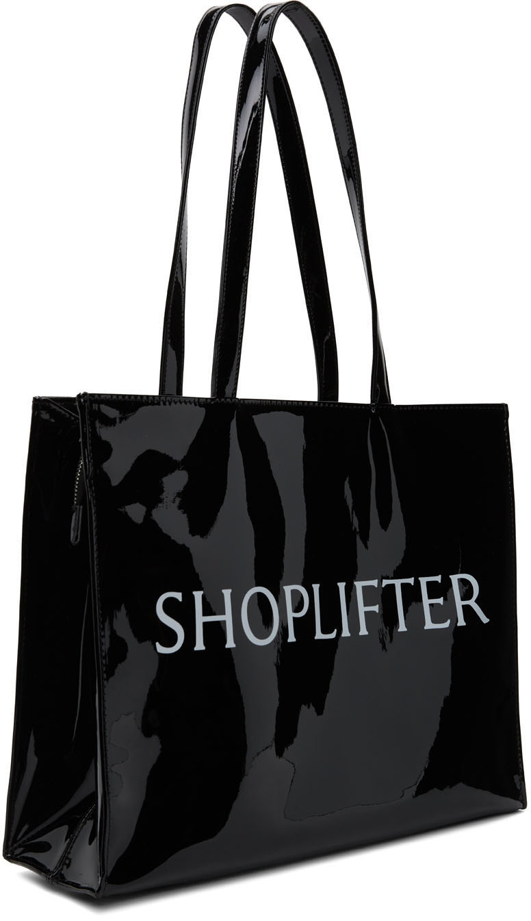 Thames MMXX Black 'Shoplifter' Tote