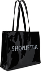 Thames MMXX Black 'Shoplifter' Tote