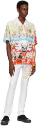 WACKO MARIA White NECKFACE Edition Graphic shirt