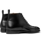 George Cleverley - William Cap-Toe Leather Boots - Black