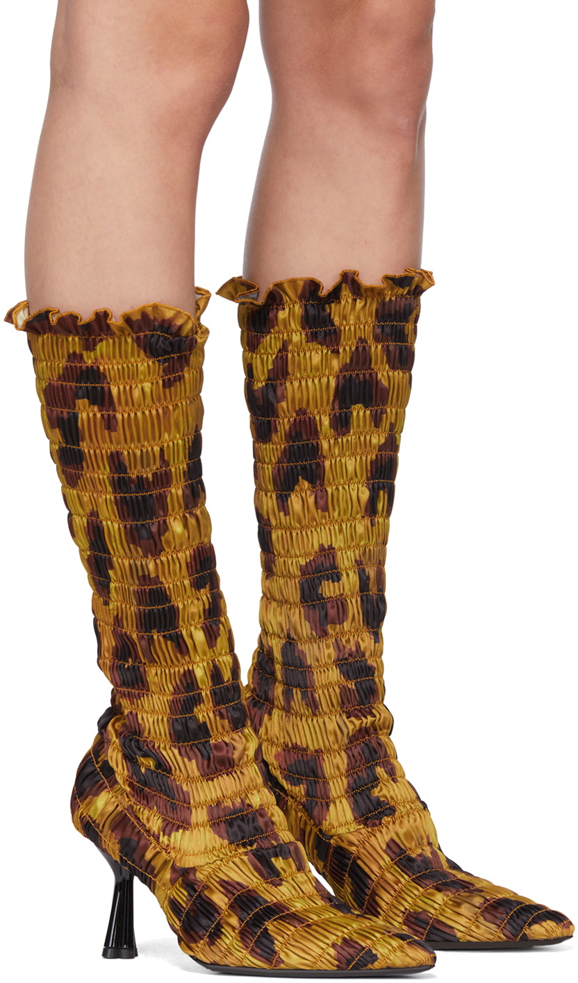 Amy Crookes Black & Tan Lucienne Boots