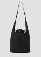 Arcs - Sharp Shoulder Bag in Black