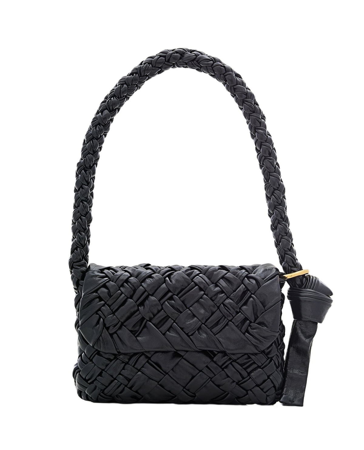 BOTTEGA VENETA正規品/送料関税込み ウォレス Mini Tote Bag BOTTEGA VENETA ミニ ウォレス ショルダーバッグ ブラック