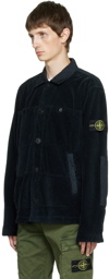 Stone Island Navy Corduroy 400 Jacket