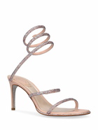 RENÉ CAOVILLA 105mm Embellished Leather Sandals