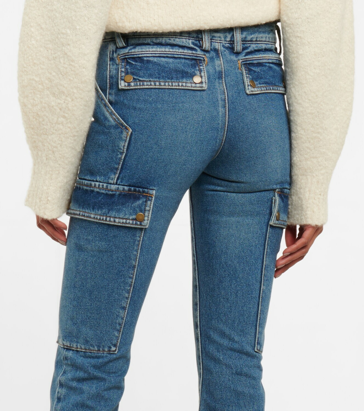 Petar Petrov Genadio low-rise flared jeans