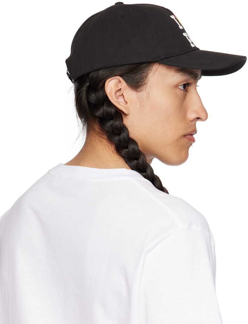 Palm Angels Black 'I Love PA' Cap Palm Angels