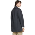 Namacheko Grey Wool Pea Coat
