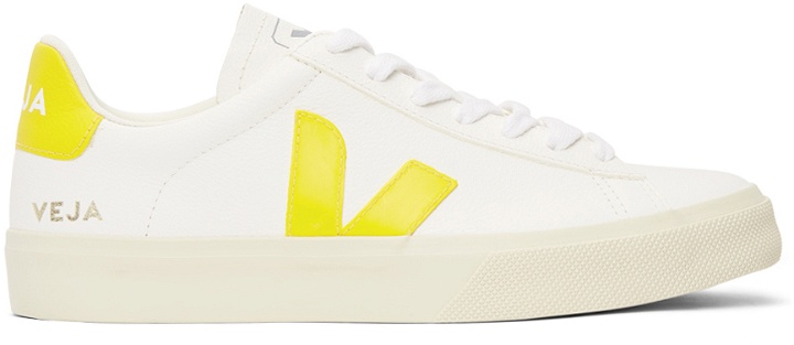 Photo: Veja White & Yellow Campo Sneakers