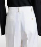 Calvin Klein Collection Alexandra pleated wool wide-leg pants