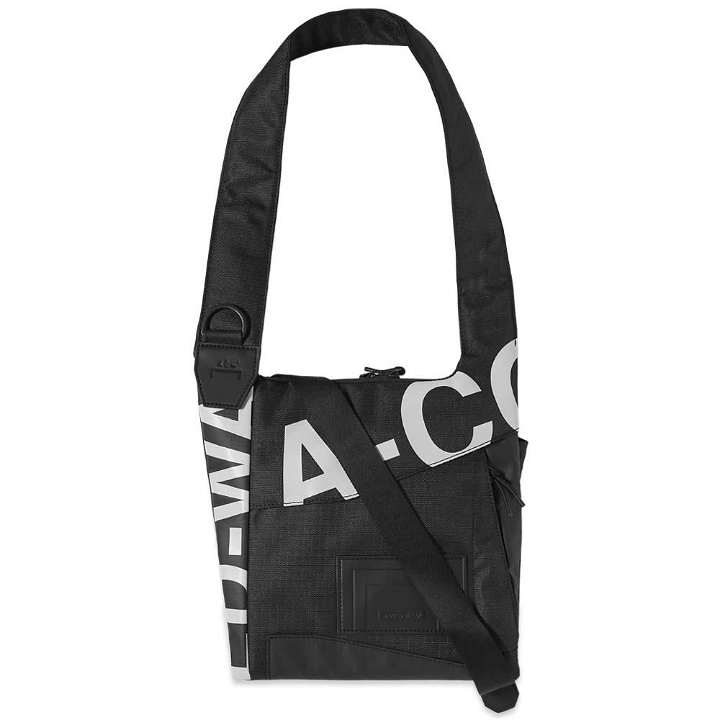 Photo: A-COLD-WALL* Typographic Logo Ripstop Cross Body Bag