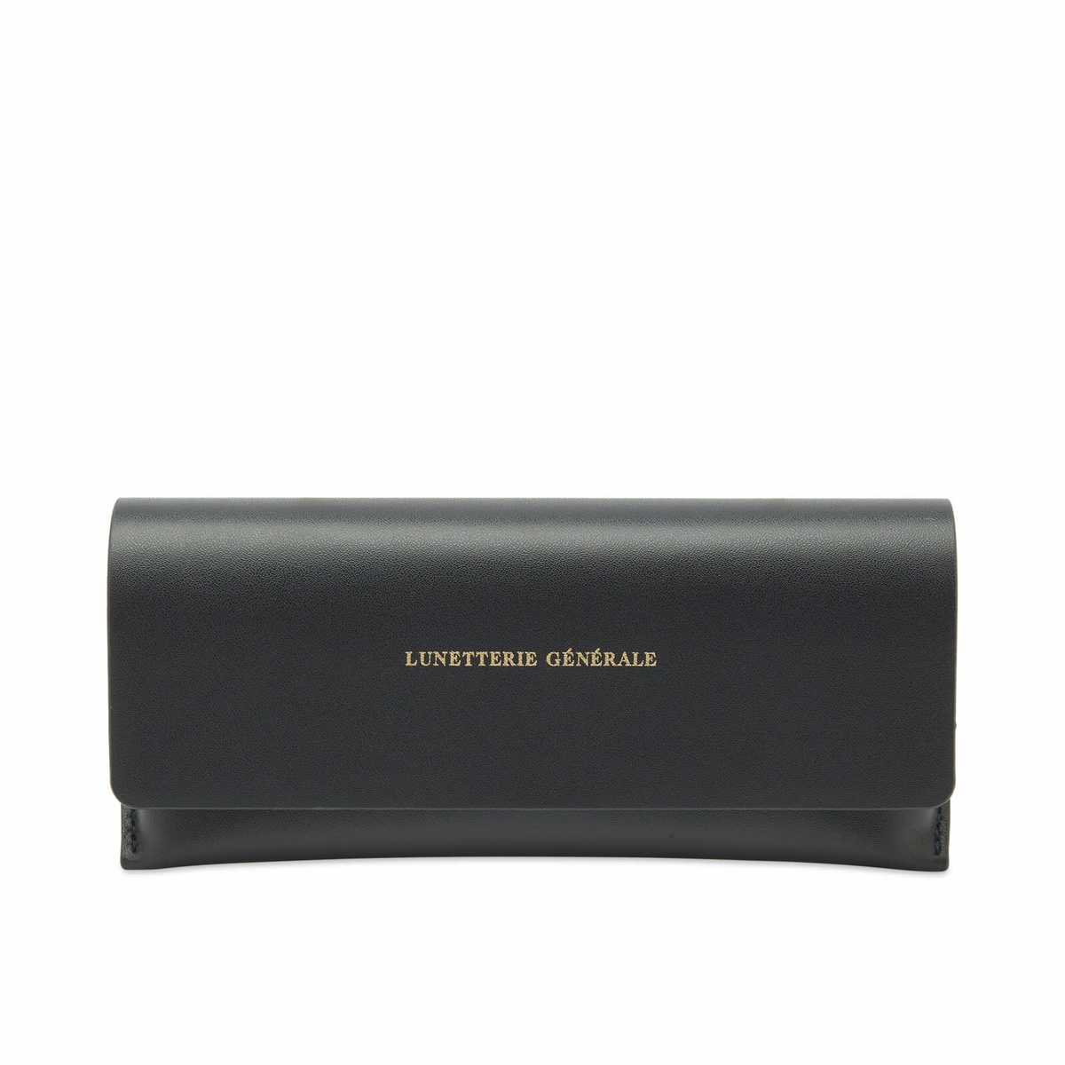 Lunetterie Générale Cognac Sunglasses in Black/Palladium/Yellow 