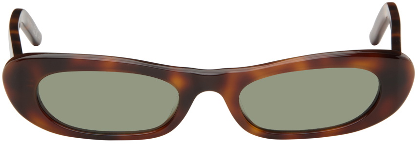 Saint Laurent Tortoiseshell SL 557 Shade Sunglasses Saint  display picture 3