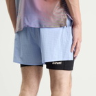Bandit Men's Vento™ Mens 2-in-1 Short in Breeze Blue/Black