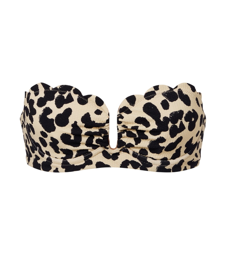 Photo: Marysia Lisbon leopard-print bikini top