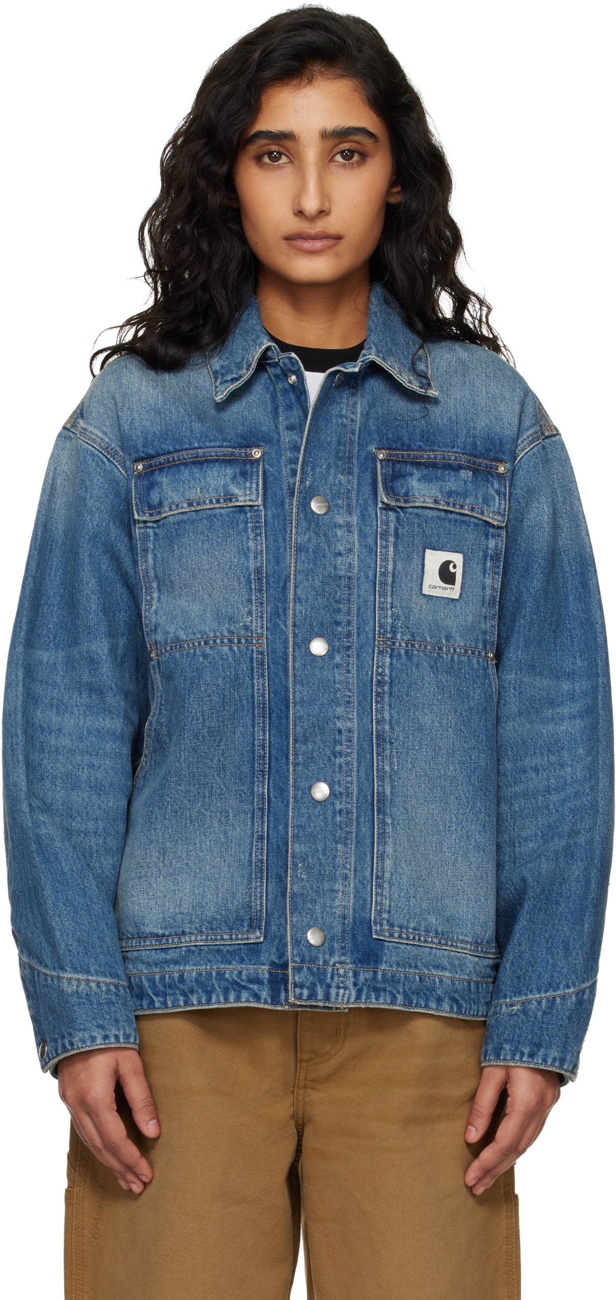 Carhartt Work In Progress Blue OG Arctic Denim Jacket