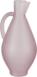 Los Objetos Decorativos Purple Opal Glass Pitcher