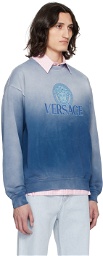 Versace Blue Medusa Sweatshirt