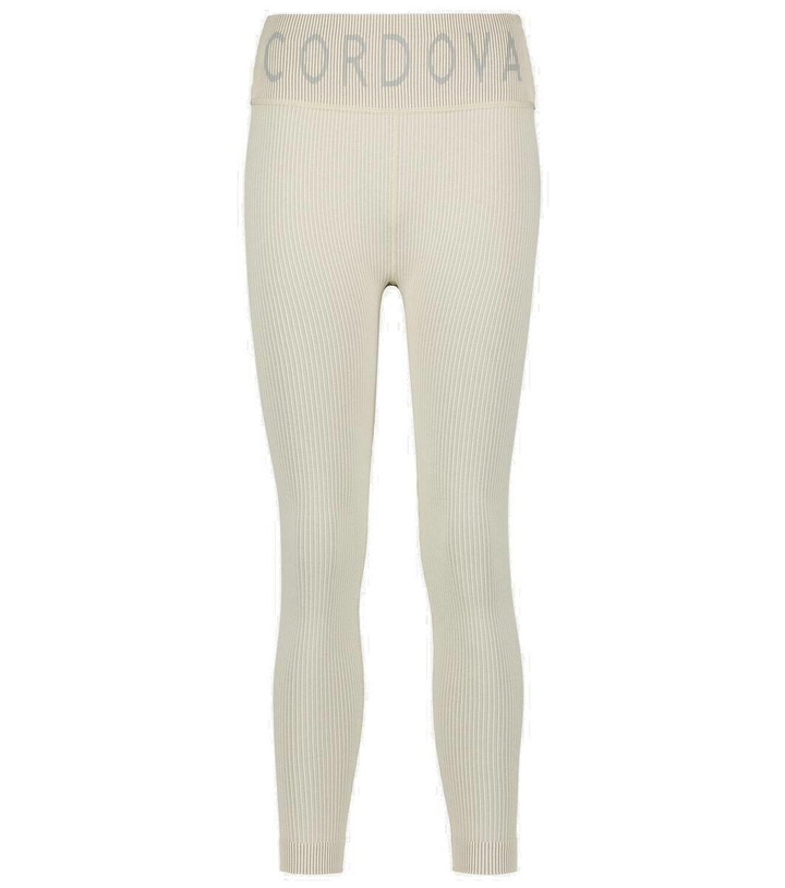 Photo: Cordova Base Layer ribbed-knit leggings