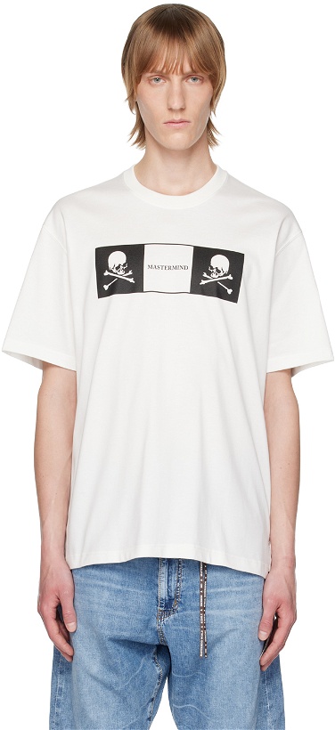 Photo: MASTERMIND WORLD White Box Skull T-Shirt