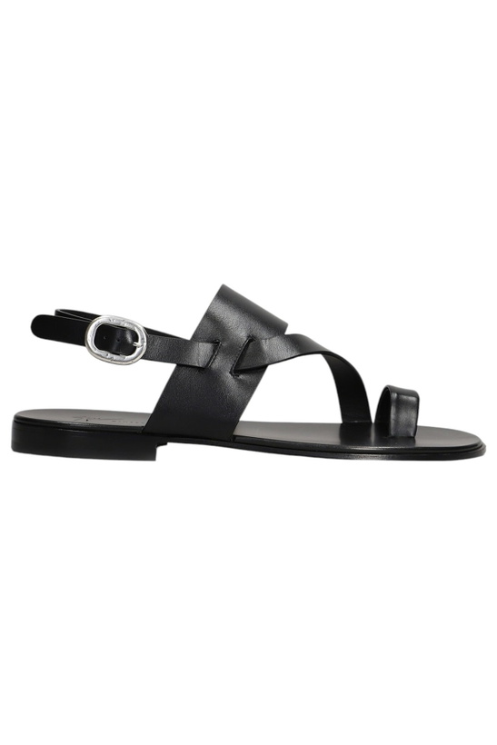 Photo: Giuseppe Zanotti Sandals In Black Leather