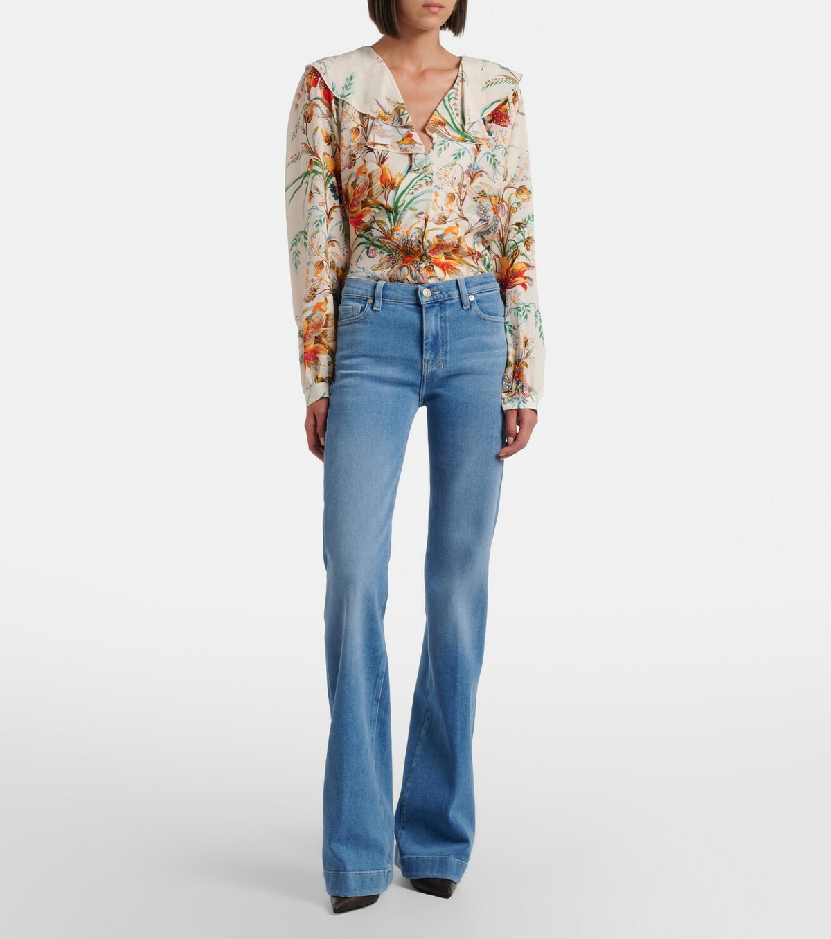 7 For All Mankind Dojo flared jeans