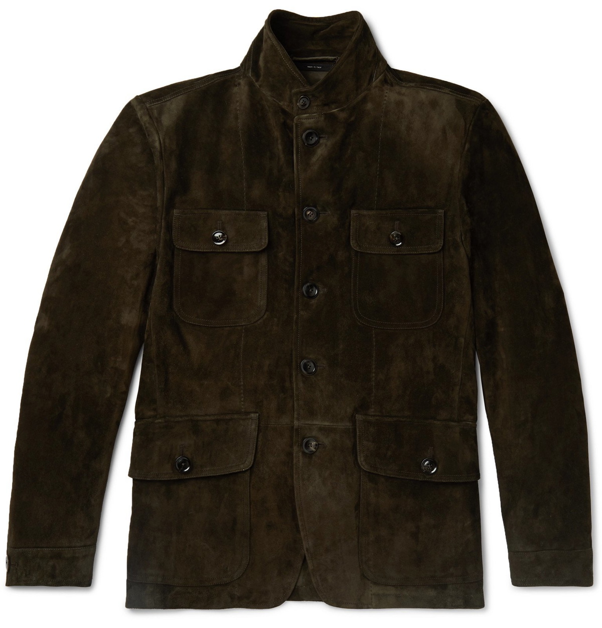 TOM FORD Men's Suede Military Jacket