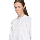 Ports 1961 White Poplin Twisted Shirt