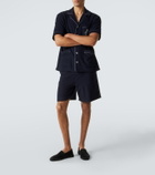 Ralph Lauren Purple Label Cotton and silk shorts