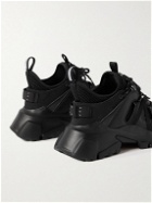 MCQ - Orbyt Descender 2.0 Mesh and Faux Leather Sneakers - Black