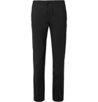 Sandro - Black Slim-Fit Wool-Blend Drawstring Trousers - Men - Black