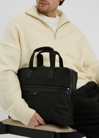 Boss Ray Canvas Briefcase - Black - One Size