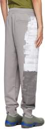 A-COLD-WALL* Grey Brush Stroke Lounge Pants