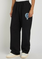 Kidwest St Louis Straight-leg Cotton Sweatpants Black