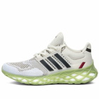 Adidas Men's Ultraboost Web DNA Sneakers in Core White/Carbon/Orbit Green