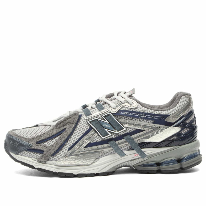 Photo: New Balance 1906 Sneaker in Graphite/Magic Blue