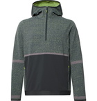 Lululemon - Robert Geller Take the Moment Ripstop and Full-On Luon Half-Zip Top - Black