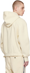 AMI Paris Beige Boxy Hoodie