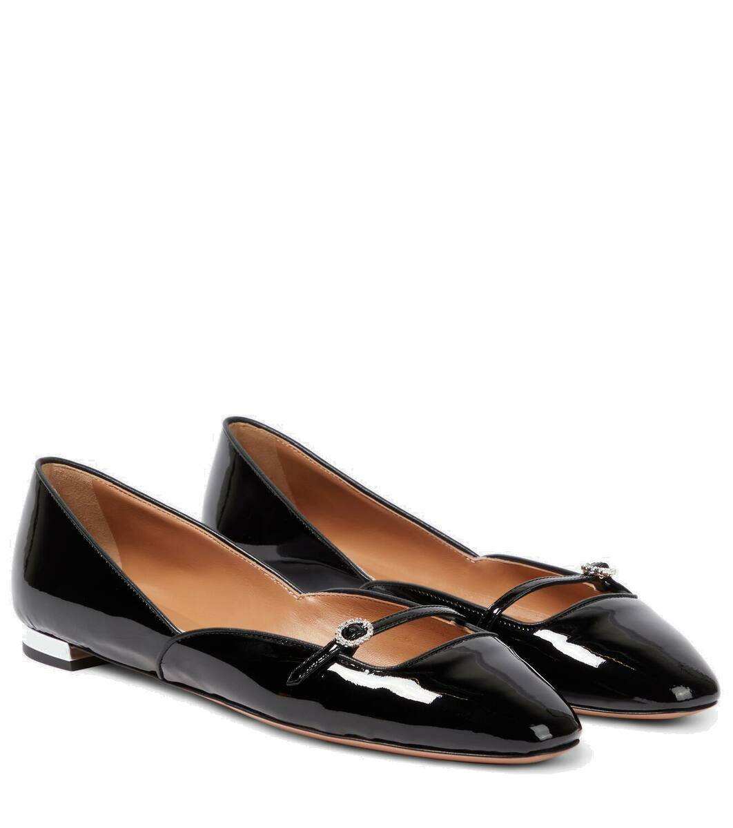 Aquazzura Soul Sister patent leather ballet flats Aquazzura