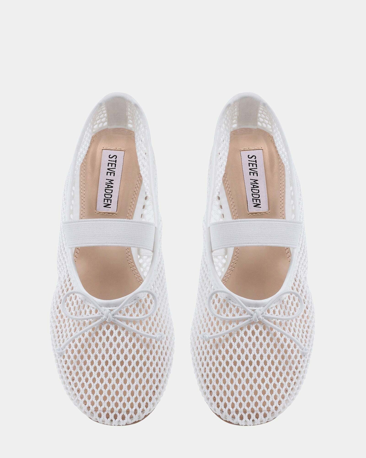 Steve Madden Palm Flats in White
