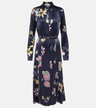 Gabriela Hearst Jane floral silk midi dress