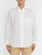 Loro Piana - André Slub Linen Shirt - White